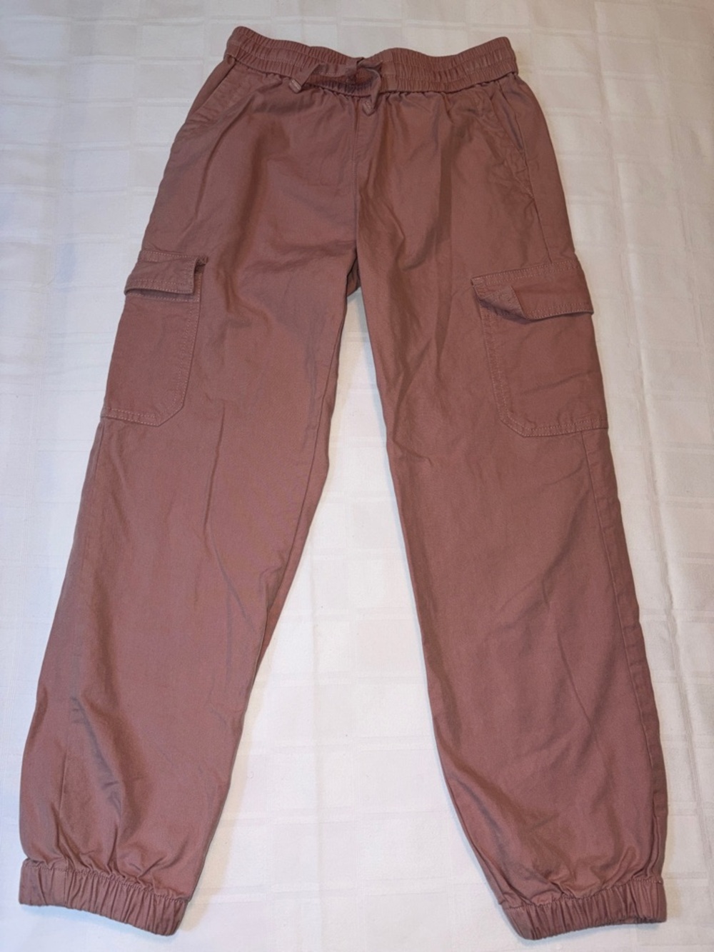 Kids Cargo Joggers - Dusty Rose
